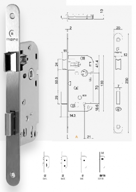 BDC REVERSIBLE MORTISE LOCK AXLE 40 HEAD PLATE BR 230X20 WHITE. Nigeria-Materiels.com offers a wide selection of plumbing and electrical products. Quality and affordability guaranteed.