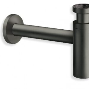 STRAIGHT SINK SIPHON 35 CM - CUT-OFF TUBE - 1"1/4 - MATTE BLACK. Find the best construction and hardware materials at Nigeria-Materiels.com. We are your trusted partner.