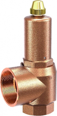 BRONZE SAFETY VALVE WITH INCREASED EXHAUST 1/2'' (15X21) F - 10 BAR. Nigeria-Materiels.com offers a wide range of hardware and industrial supplies. Trust us for all your project needs.