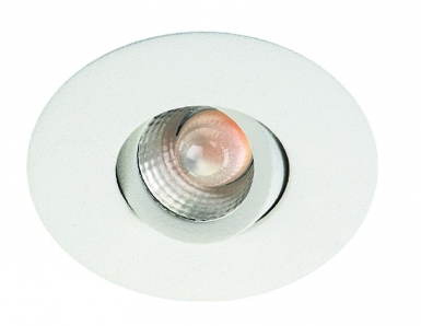 ADJUSTABLE RECESSED SPOT "NANO" TILT MATT WHITE 4W LED 3000K RA>90 240 LM 36° CL. III IP44. Nigeria-Materiels.com offers a comprehensive selection of industrial and construction materials. Your success is our priority.