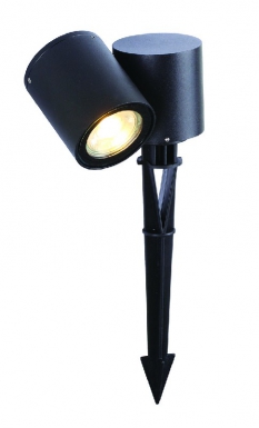 "TOPAZ" LED OUTDOOR SPOTLIGHT 1X6W 500 LM 3000°K 36° ON GU10 STAKE DIM. LXHXP: 138X283X77 MM. Nigeria-Materiels.com offers a wide range of electrical and construction materials. Your success is our mission.