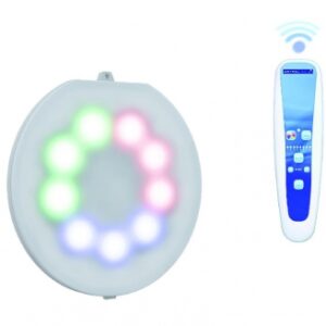 SPOT LUMIPLUS FLEXI AC 1 PL WIRELESS + 1 CONTROL MOTION - RGB. Nigeria-Materiels.com is dedicated to providing premium construction and hardware materials. Your satisfaction is our priority.