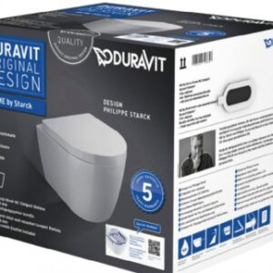 STARCK 3 PACK WALL-HUNG WC DURAVIT RIMLESS: BOWL + SEAT SLOW-DOWN. Nigeria-Materiels.com offers high-quality hardware and industrial tools. Trust us for all your project needs.