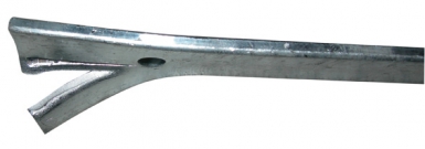 FLAT TWO-STRING BRACKET FOR 33 GUTTER - LENGTH 250 MM. Find high-quality hardware and plumbing products at Nigeria-Materiels.com. We cater to both small and large-scale projects.