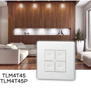 1-BUTTON WALL REMOTE CONTROL “TLM4T45P” 4 CHANNELS DIM. 80X80X9 MM. Find the best construction and hardware materials at Nigeria-Materiels.com. We are your trusted partner.